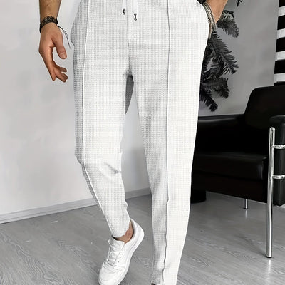 Casual Pants with Drawstring