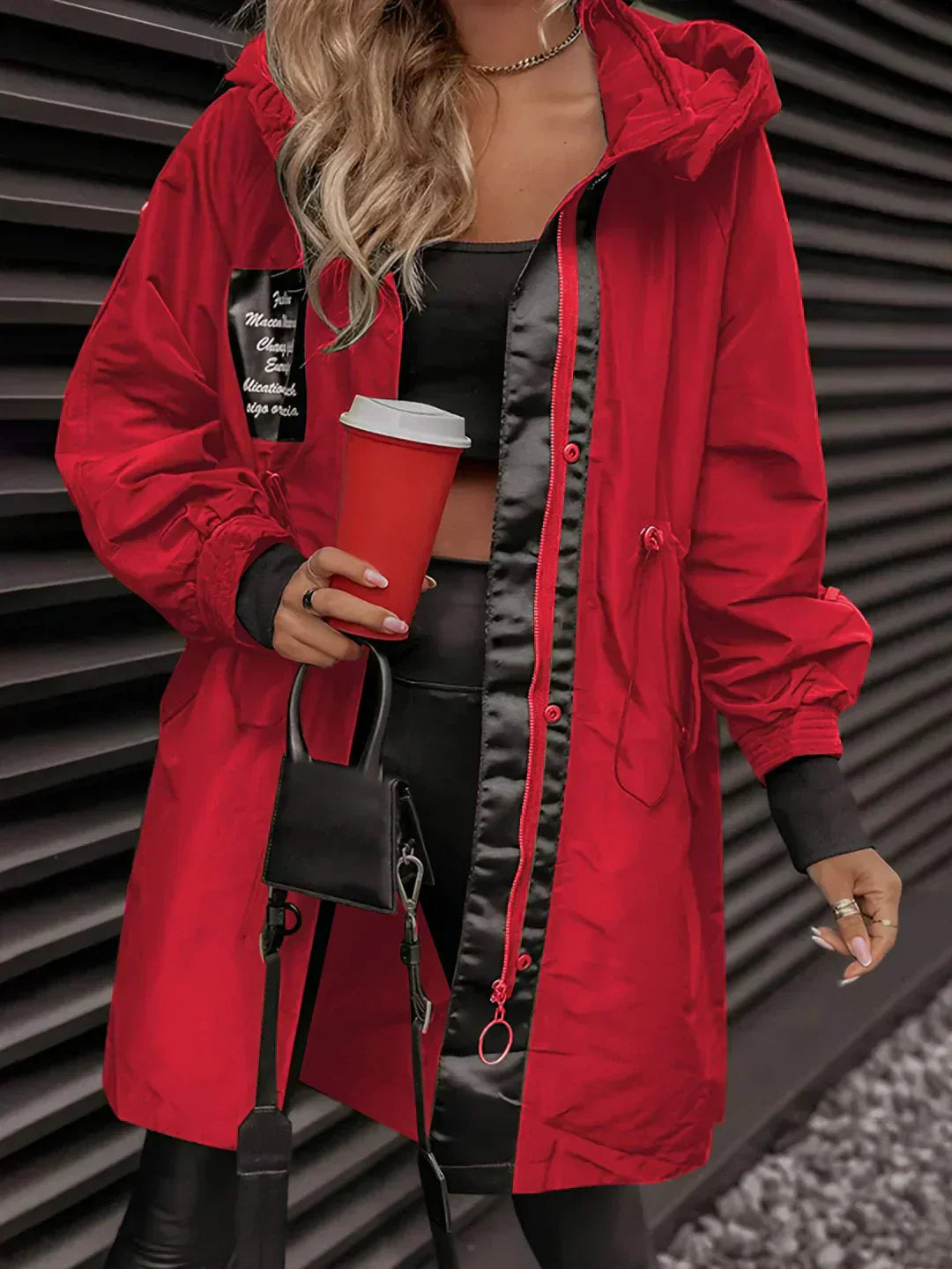 Blori™ | Stylish Long-Sleeved Hooded Jacket