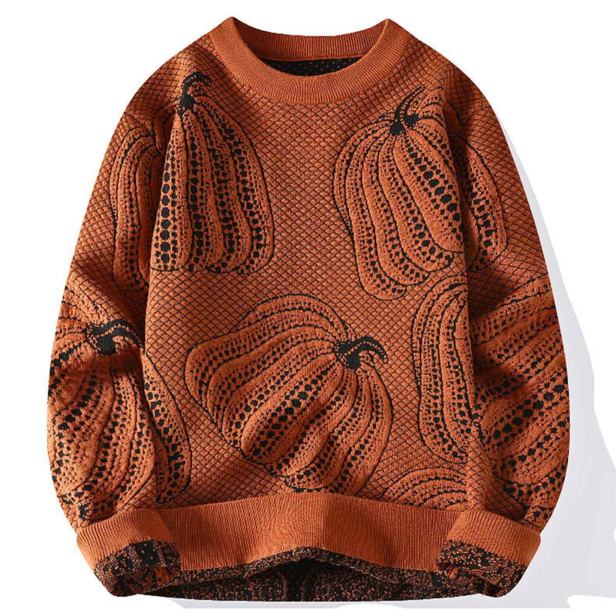 Forme™ | Pumpkin-Toned Knit Sweater
