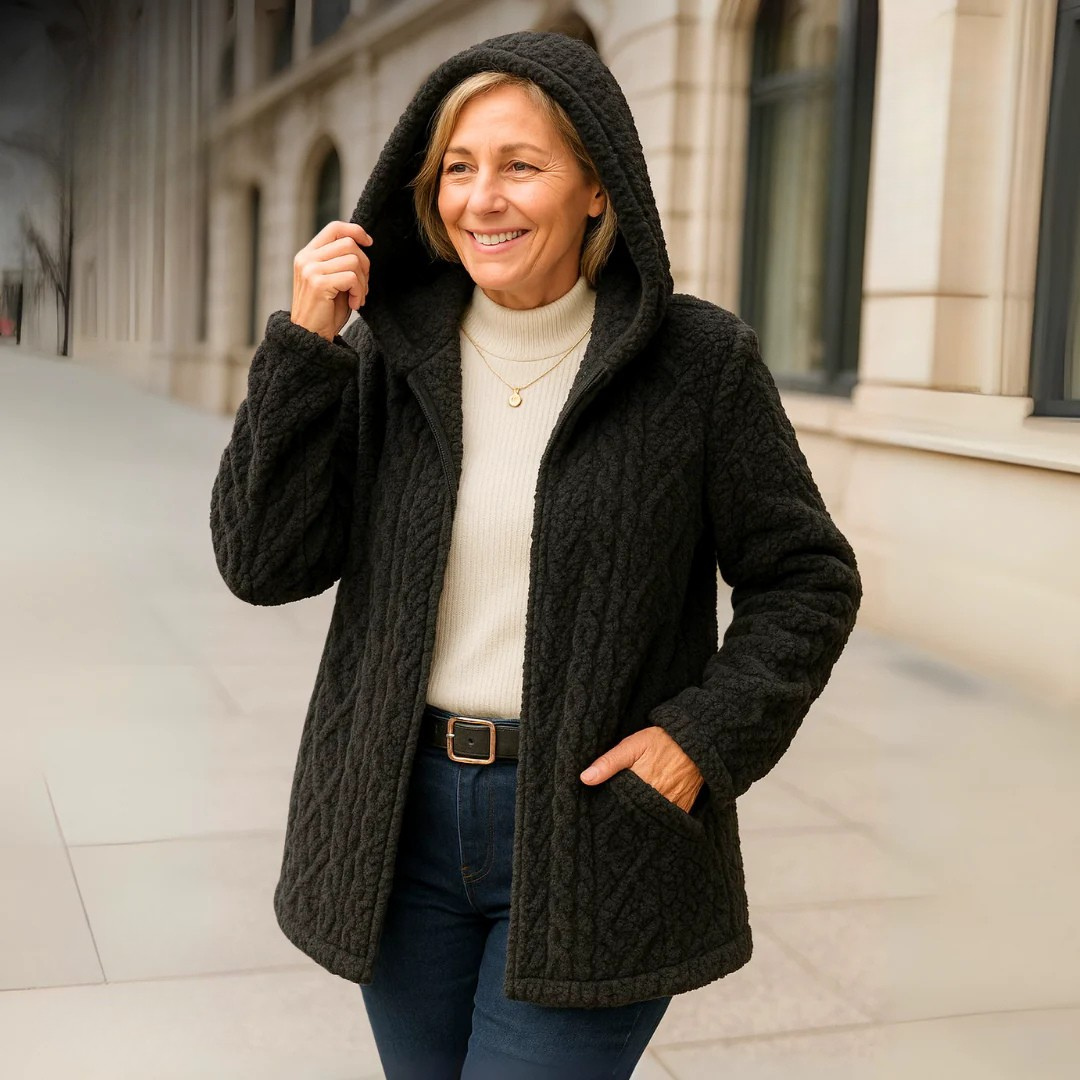 Eleanor™ | Warm Woven Fleece Jacket