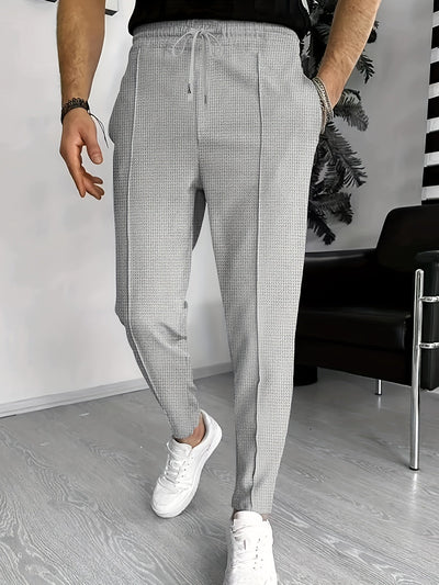 Casual Pants with Drawstring