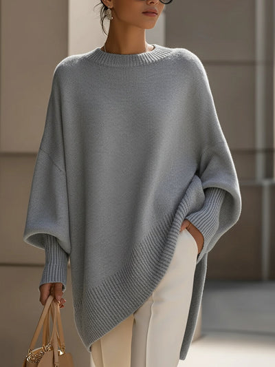 Serena™ | Elegant Sweater with Asymmetrical Hem