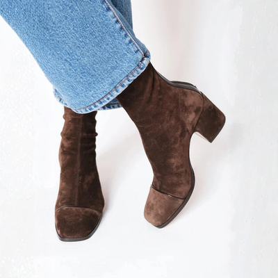 Yvonne™ | Elegant Comfort Heeled Boots
