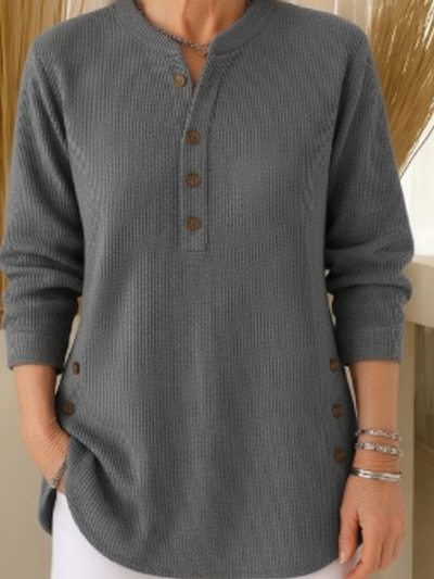Annelie™ | Stylish Casual Henley Top