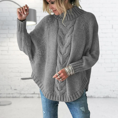 Elysian | Knitted Sweater with Cable Pattern