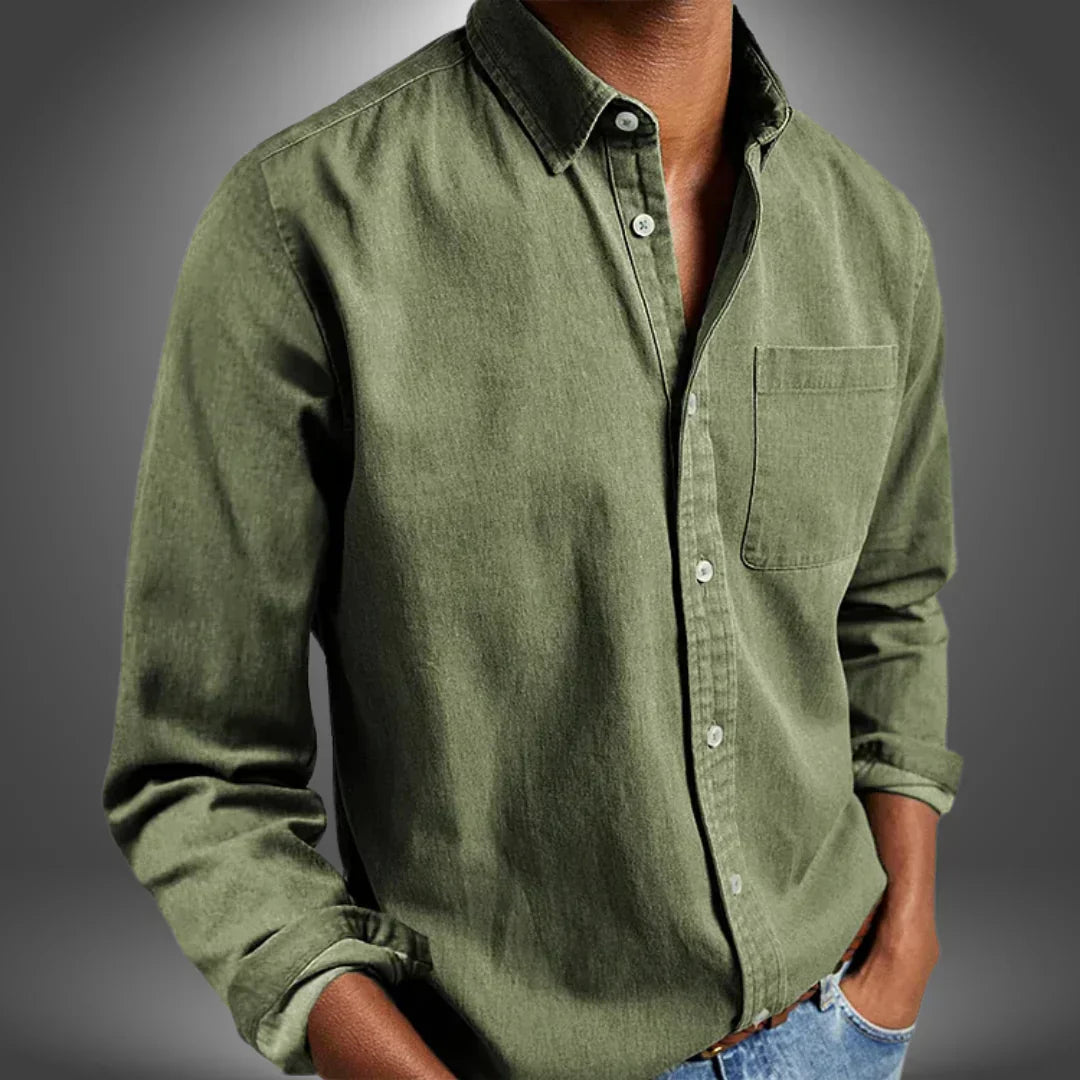 Alexander ™ | Handmade Cotton Shirt for Men