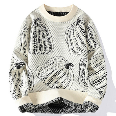 Forme™ | Pumpkin-Toned Knit Sweater