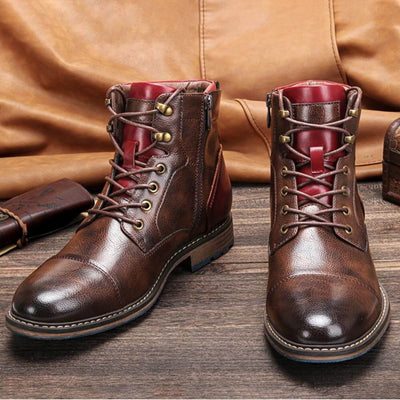 Augustyn™ | Men's Leather Ankle Boots