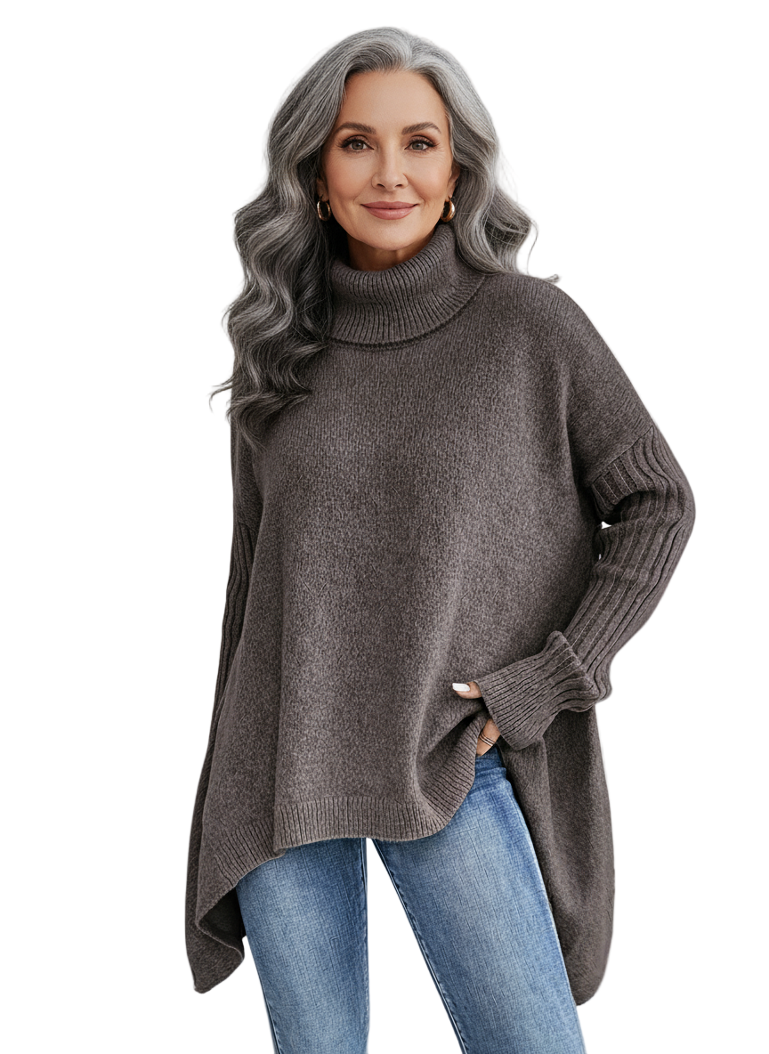 Noireé™ | Long Turtleneck Sweater