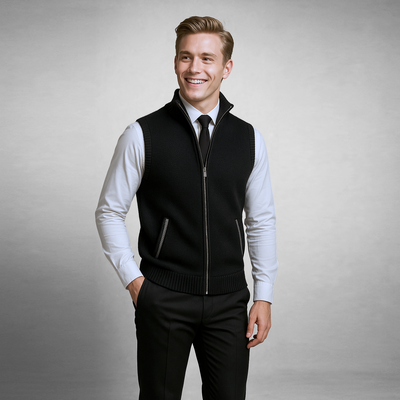 Harrison™ | Elegant & Warm Full Zip Vest