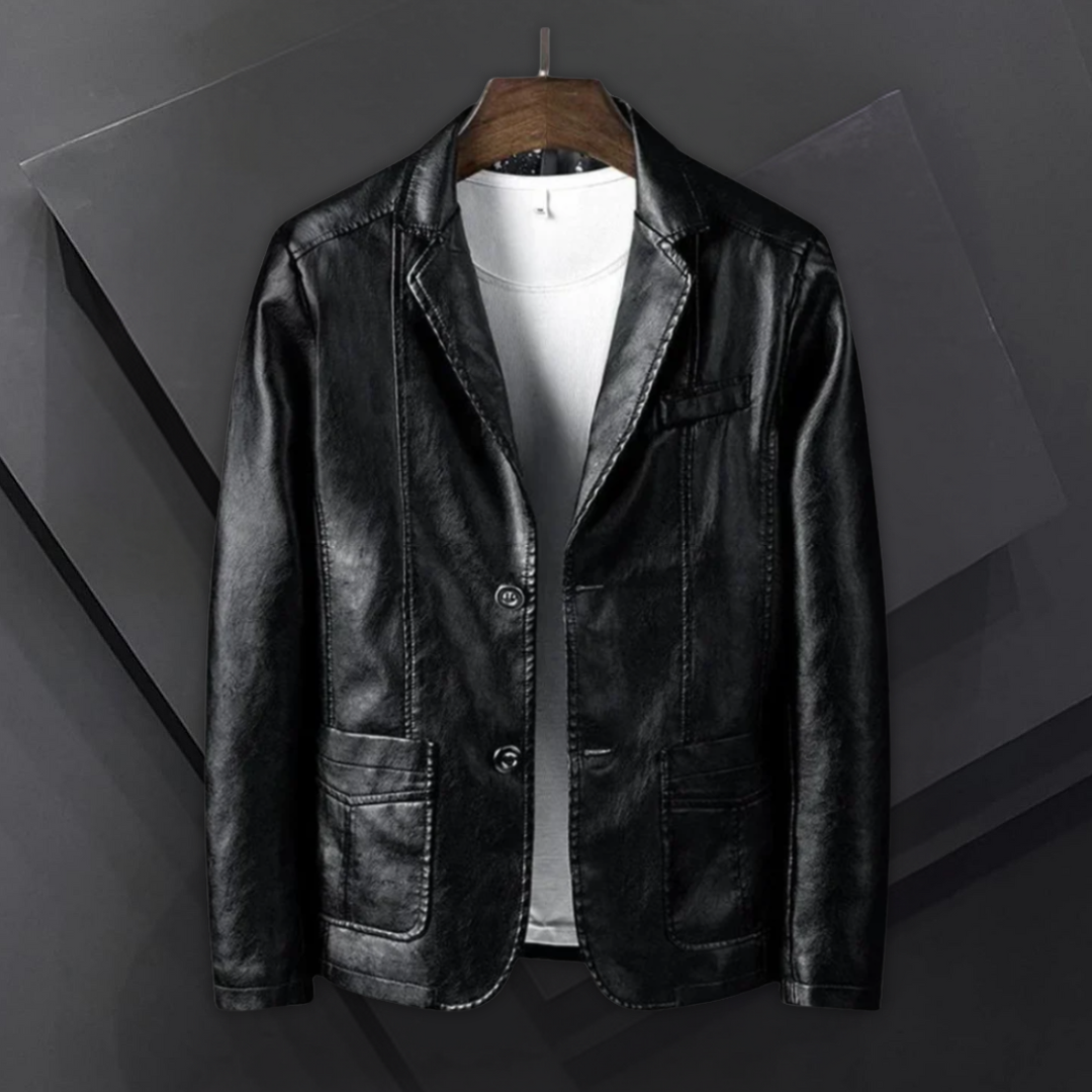 ÉlanFit™ | Leather Vintage Jacket