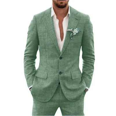 Men's Summer 2-Piece Wedding Guest Suit | Lightweight