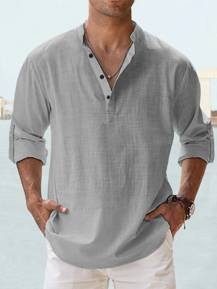 Savrani™ | Breathable Linen Shirt