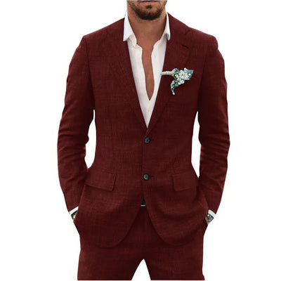 Men's Summer 2-Piece Wedding Guest Suit | Lightweight