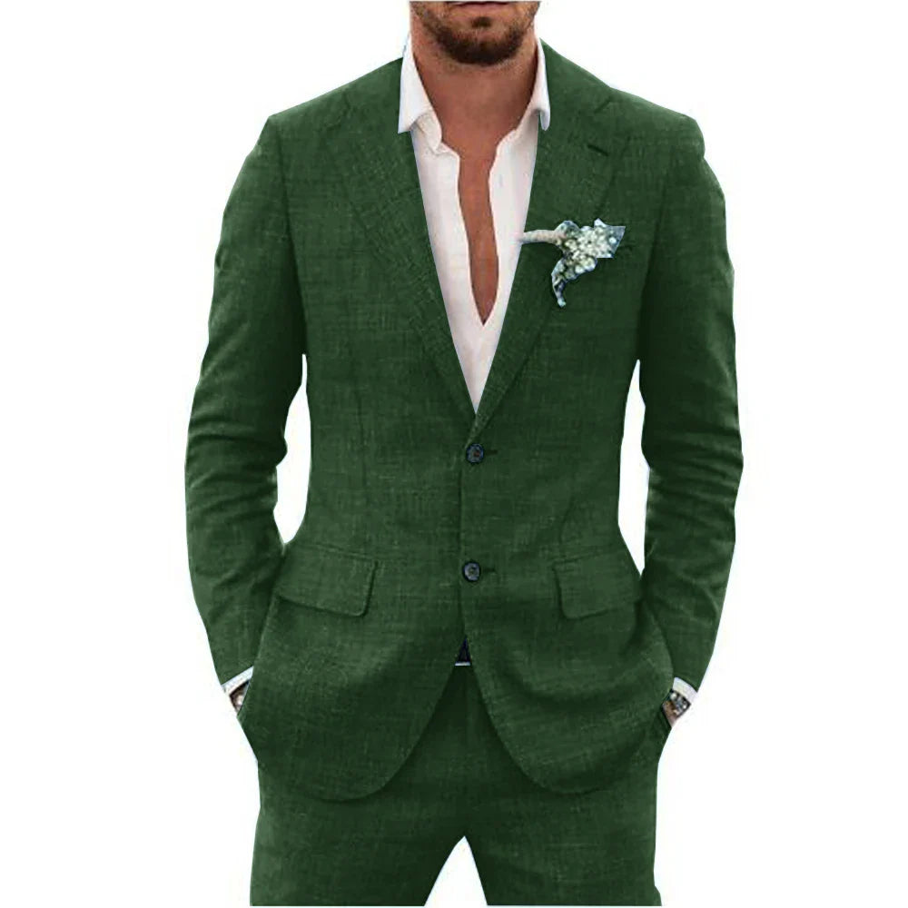 Men's Summer 2-Piece Wedding Guest Suit | Lightweight