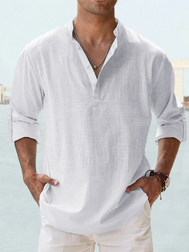 Savrani™ | Breathable Linen Shirt