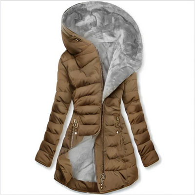 IceGlam™ | Oversized Hooded Puffer Elegance