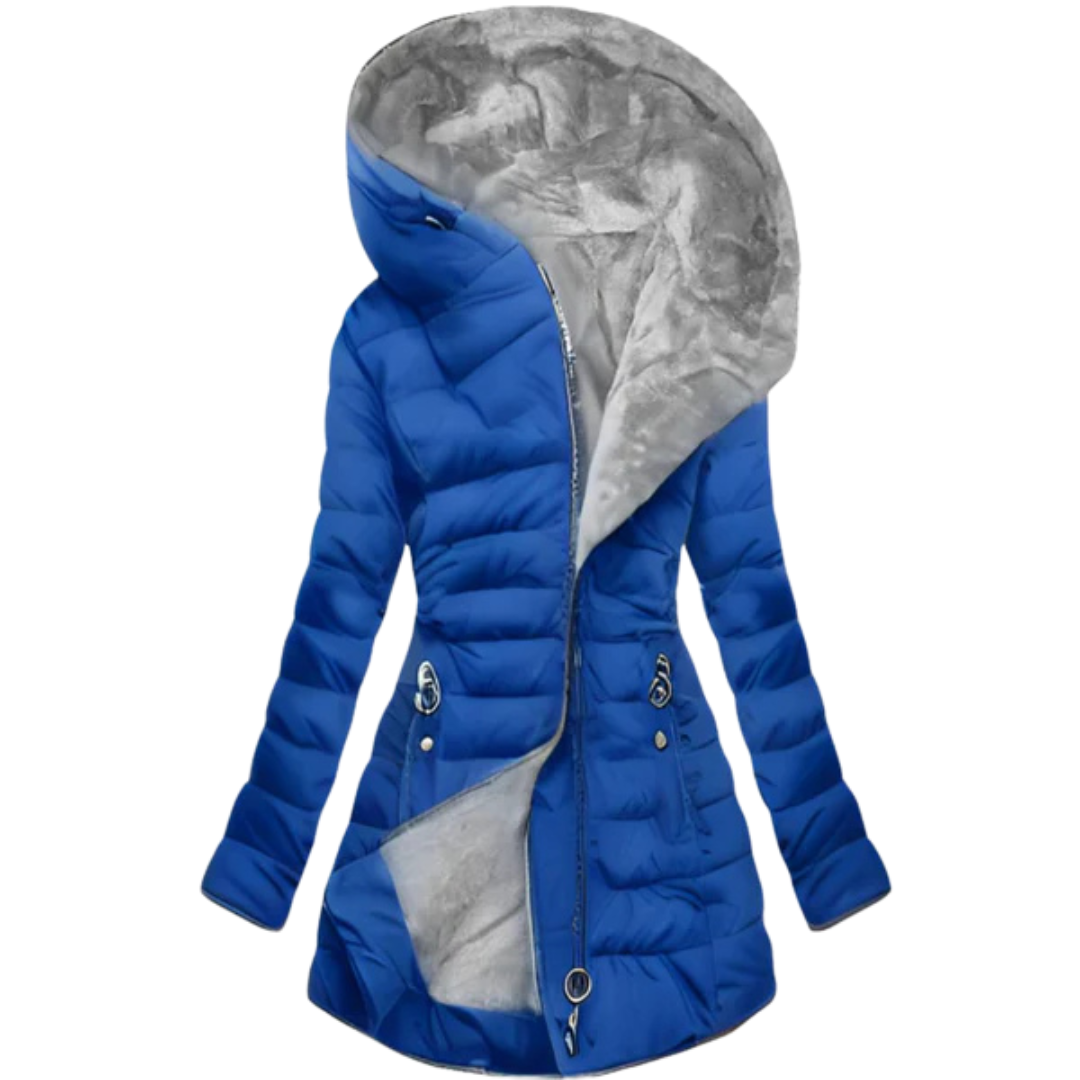 IceGlam™ | Oversized Hooded Puffer Elegance