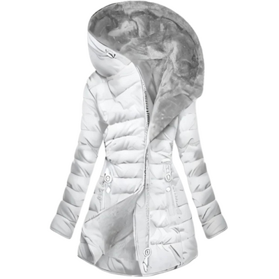 IceGlam™ | Oversized Hooded Puffer Elegance