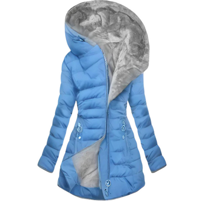 IceGlam™ | Oversized Hooded Puffer Elegance