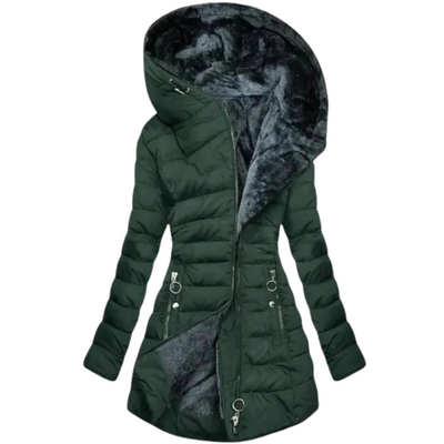 IceGlam™ | Oversized Hooded Puffer Elegance
