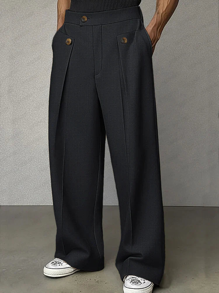 Sam™ | Elegant Trousers with Pleats for Men