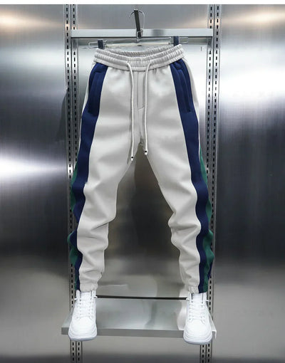 Laurent™ | Tension Pants with Contrasting Stripes