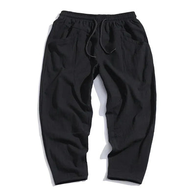 Kyoto Linen Cropped Pants
