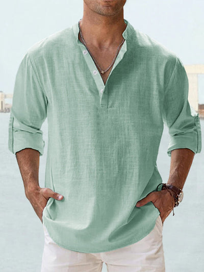 Savrani™ | Breathable Linen Shirt