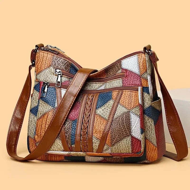 Morelli™ | Mosaic Leather Handbag