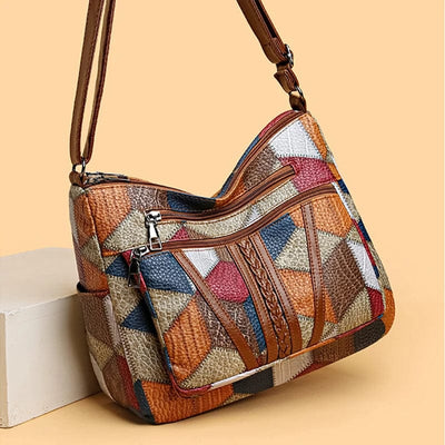 Morelli™ | Mosaic Leather Handbag