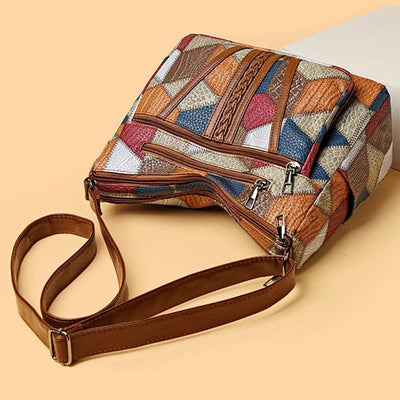 Morelli™ | Mosaic Leather Handbag