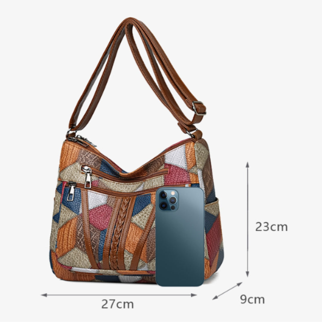 Morelli™ | Mosaic Leather Handbag