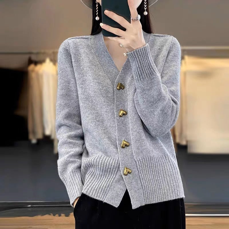 Sofie | Scandinavian Retro Cable Knit Cardigan