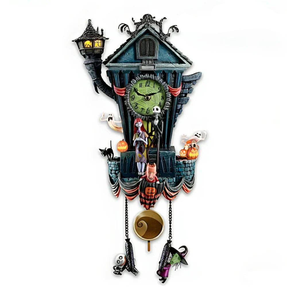 HollowTick™ | Halloween Wall Clock, Nightmare Before Christmas