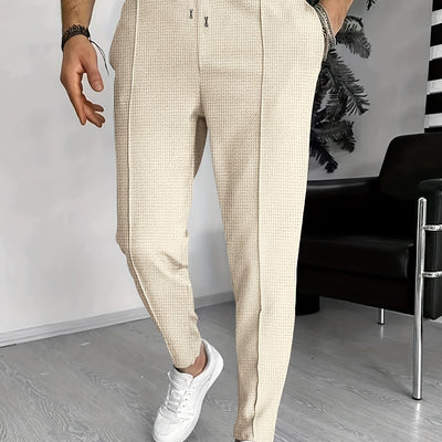 Casual Pants with Drawstring