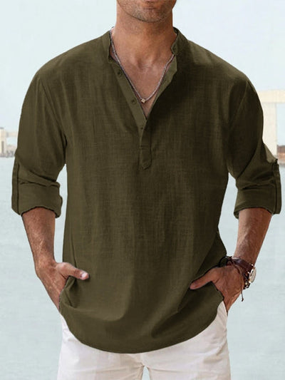 Savrani™ | Breathable Linen Shirt