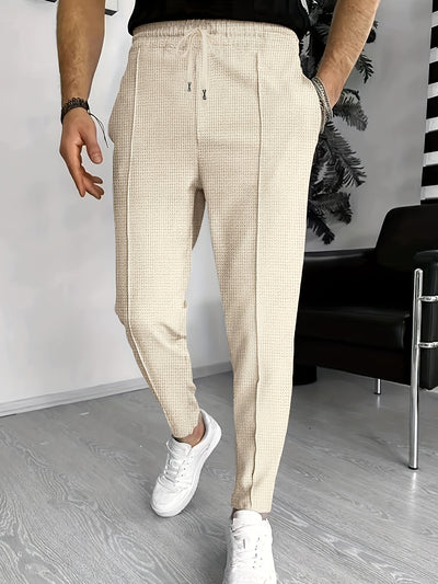 Casual Pants with Drawstring