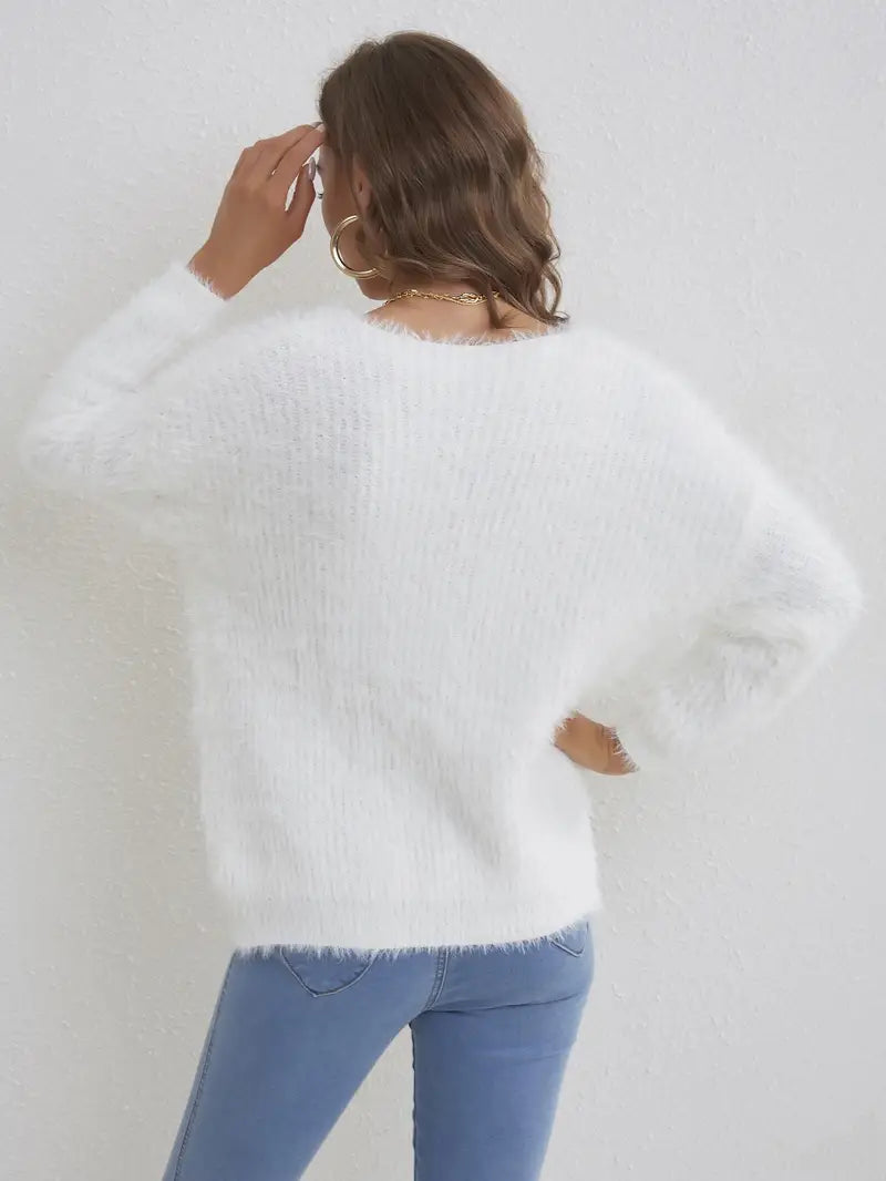 Elegante Gebreide Trui voor Vrouwen