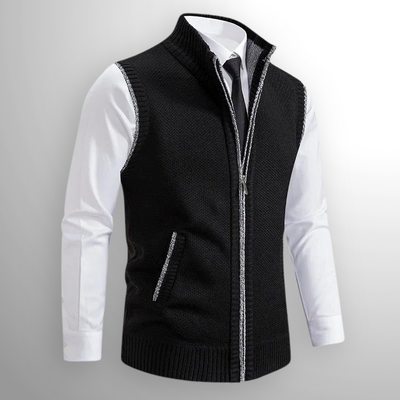Harrison™ | Elegant & Warm Full Zip Vest