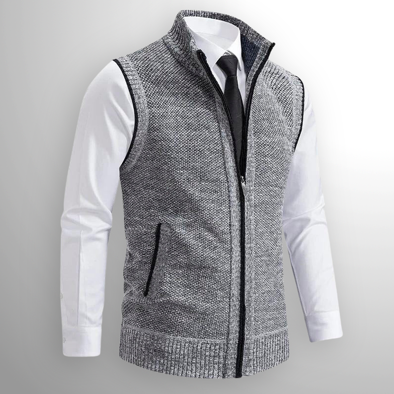 Harrison™ | Elegant & Warm Full Zip Vest
