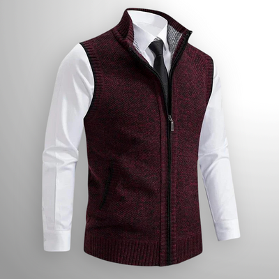 Harrison™ | Elegant & Warm Full Zip Vest