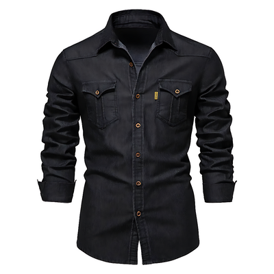 Jim™ | Casual Cotton & Denim Shirt