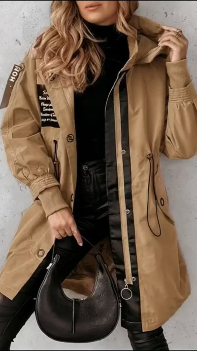 Blori™ | Stylish Long-Sleeved Hooded Jacket
