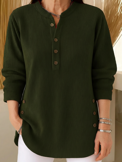 Annelie™ | Stylish Casual Henley Top